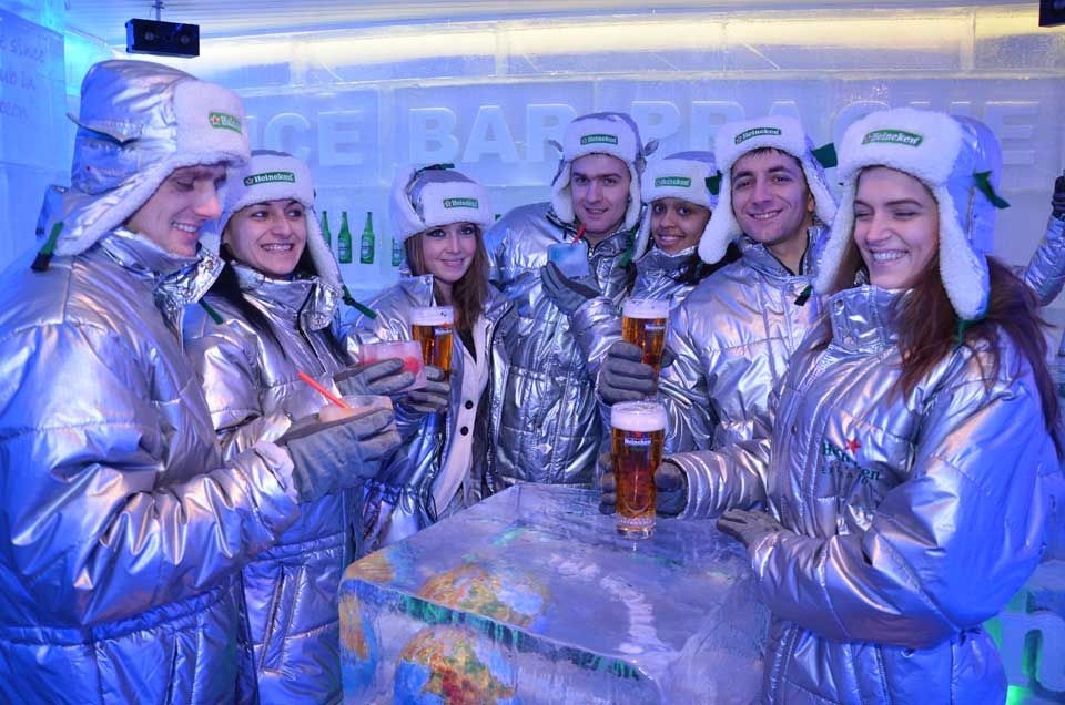 Ice Bar in Prag